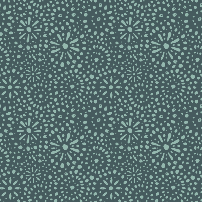 Energize your space with Stardusted Boho wallpaper, featuring a playful dotted starburst pattern in warm tan on a rich, earthy red background.