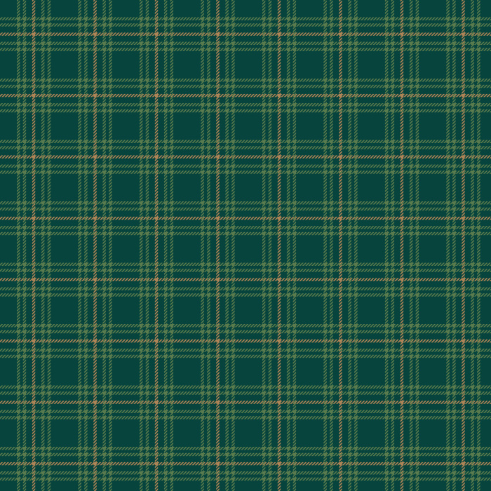 Laurel Plaid wallpaper features a timeless plaid pattern in soft sage green and cream for a cozy yet refined backdrop.