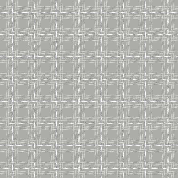 Laurel Plaid wallpaper features a timeless plaid pattern in soft sage green and cream for a cozy yet refined backdrop.