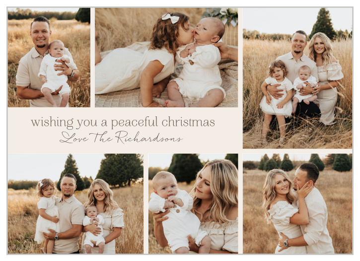 Share your favorite memories with our Shining Star Christmas Cards. 