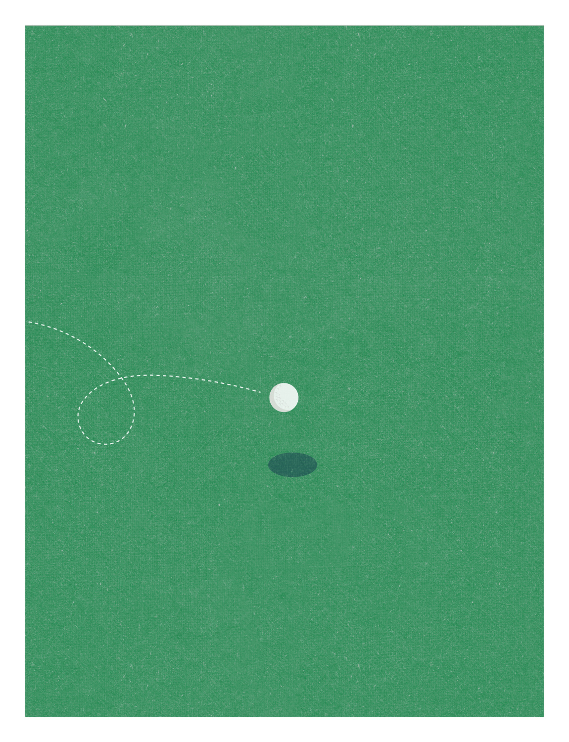 Golf Ball Art Print