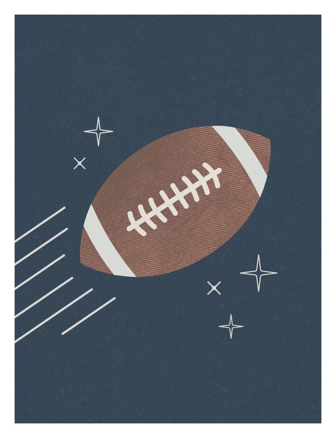 Football Art Print