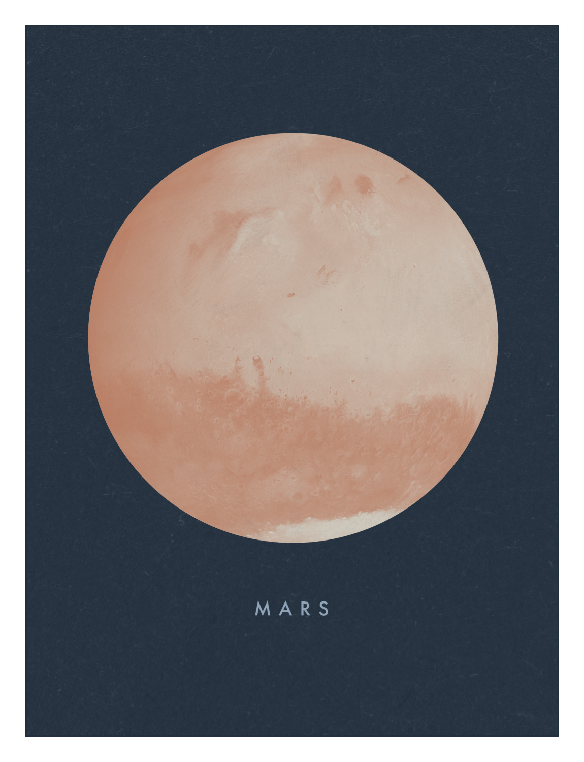 Planets Mars Art Print