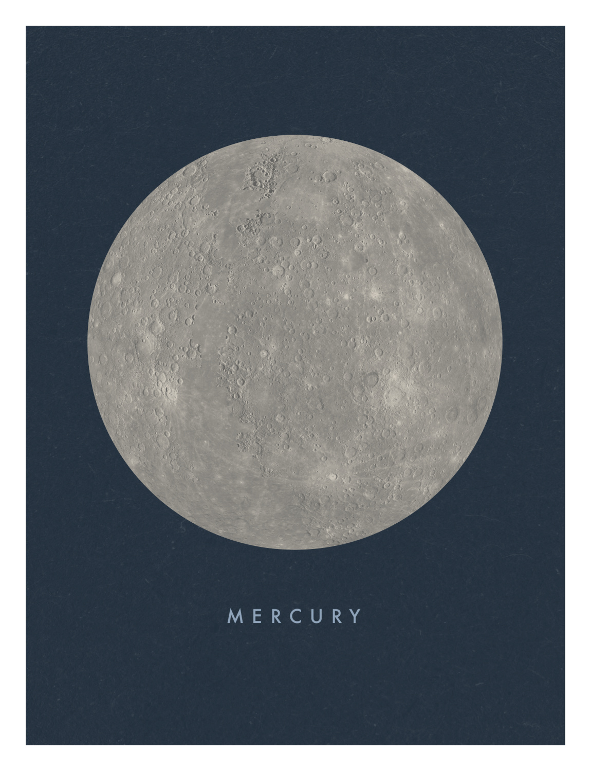 Planets Mercury Art Print