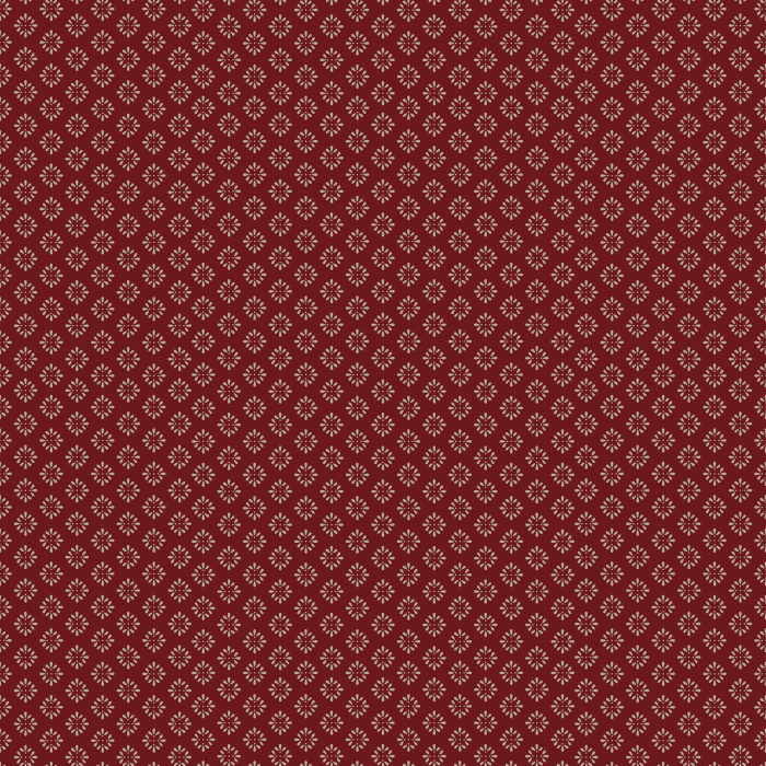 Bandana Print Wallpaper features an intricate small-scale floral medallion pattern inspired by classic Western bandanas, creating a timeless ranch-style design with vintage charm.