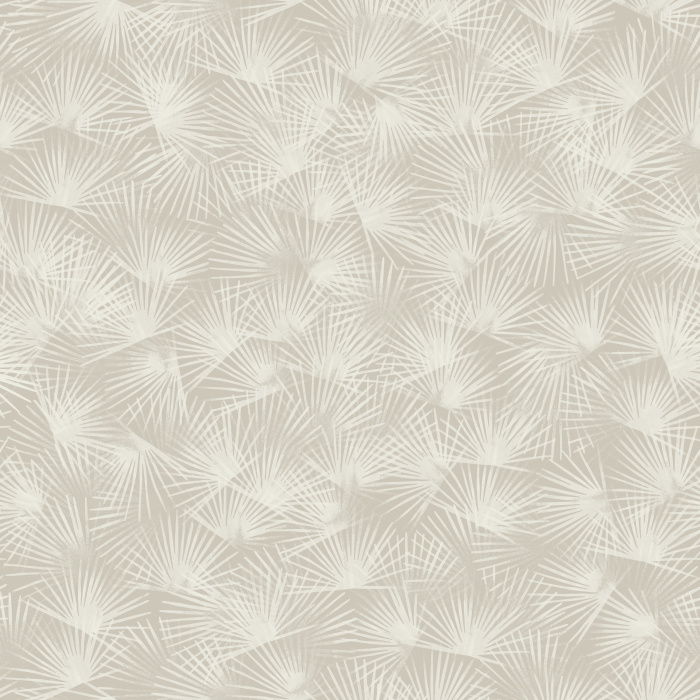 Create a calm, nature-inspired retreat with Soft Palms Wallpaper, a delicate botanical wallpaper featuring hand-drawn fan palm leaves arranged in a seamless organic pattern.