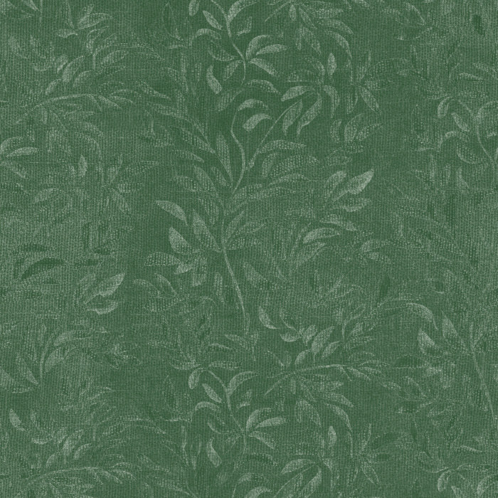 Create a serene, nature-inspired retreat with Gentle Foliage Wallpaper, a softly textured botanical wallpaper featuring delicate hand-drawn leafy branches layered over a subtle linen-inspired background.