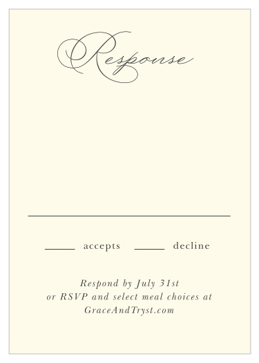Spring Parkway Response Cards