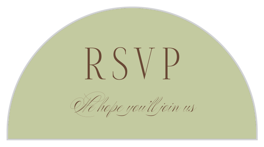 Abstract Texture Wedding Arch Accent Cards