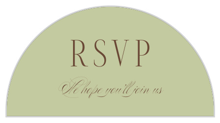 Abstract Texture Wedding Arch Accent Cards
