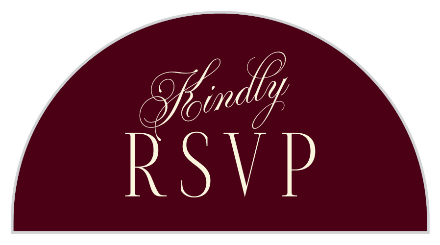 Dark Romance Wedding Arch Accent Cards