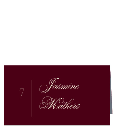 Help all your guests feel important with our Sweet Initials Wedding Arch Place Cards.