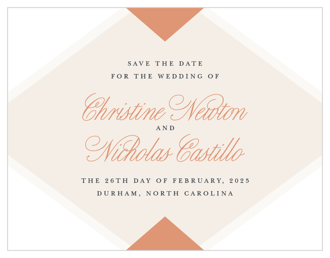 Champagne & Tables Save the Date Magnets
