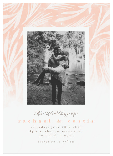 Floral Celebration Wedding Invitations