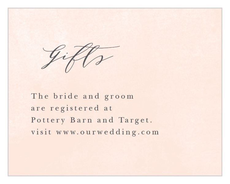 Tree Blossoms Registry Cards
