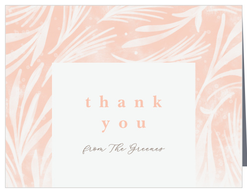 Floral Celebration Wedding Thank You Cards