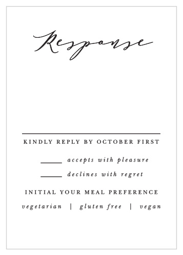 Chalkboard Art Response Cards