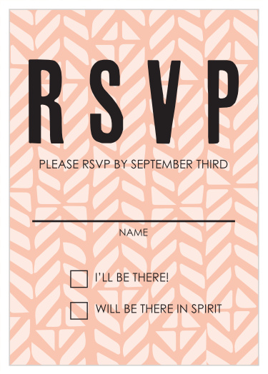 Playful Pattern Bat Mitzvah Response Cards