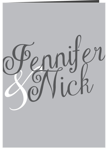 Plain Elegance Wedding Programs