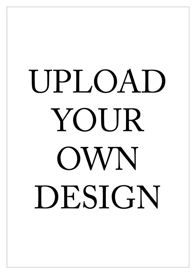 Upload Your Own Portrait Response Cards