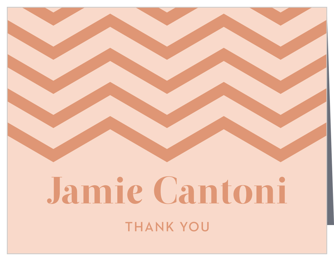 Island Cap Graduation Thank You Cards