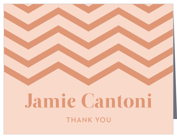 Island Cap Graduation Thank You Cards