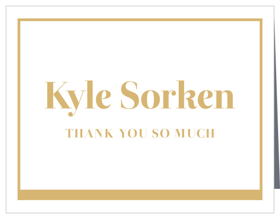 Grown Up Graduation Thank You Cards