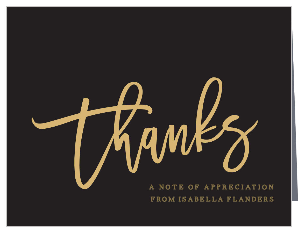 Memorable Photo Overlay Graduation Thank You Cards