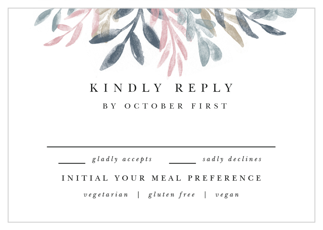 Sweetly Framed Response Cards