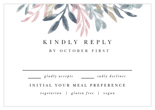 Sweetly Framed Response Cards