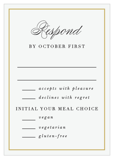 Polka Dot Passion Response Cards