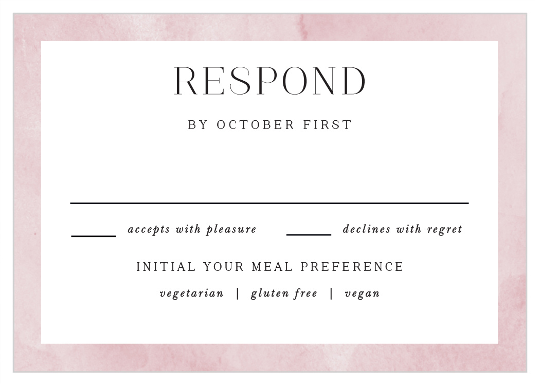 Colorful Band Response Cards