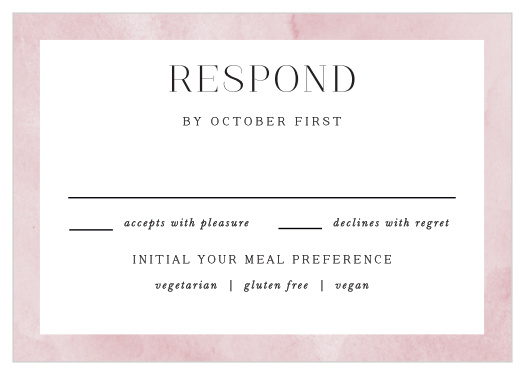 Colorful Band Response Cards