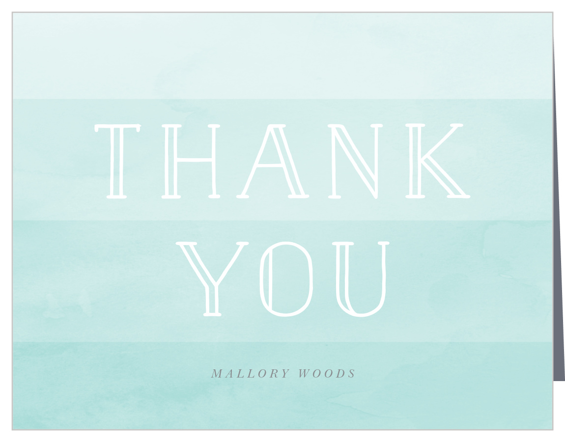 Baby Anchor Baby Shower Thank You Cards