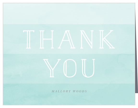 Baby Anchor Baby Shower Thank You Cards