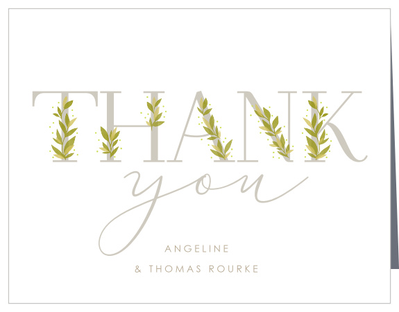 Baby Garden Baby Shower Thank You Cards