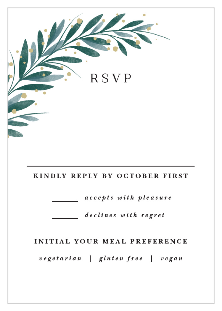 Perfect Match Response Cards