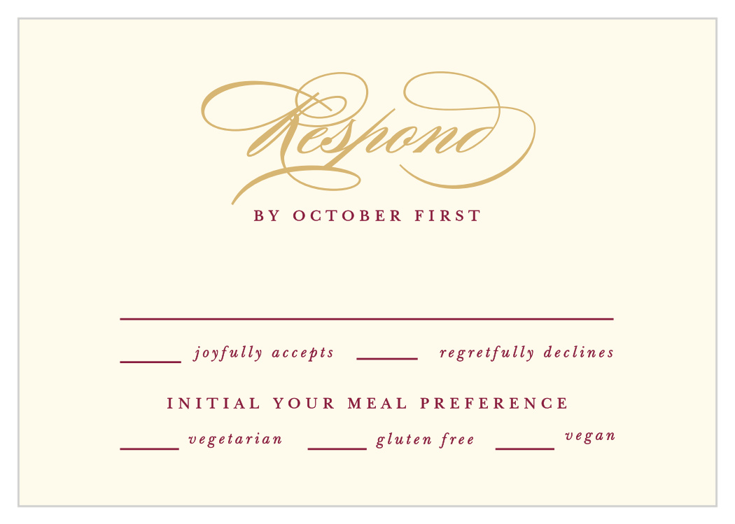 Simple Scroll Response Cards