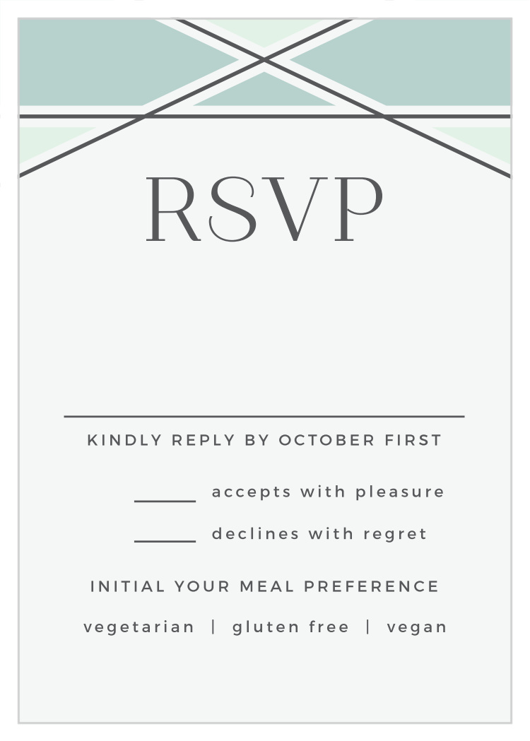 Simple Lines Response Cards