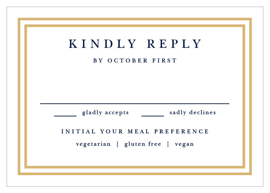 Simple Square Response Cards