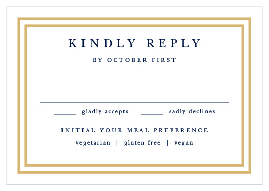 Simple Square Response Cards
