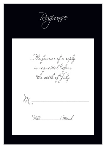 Forever Modern Response Cards