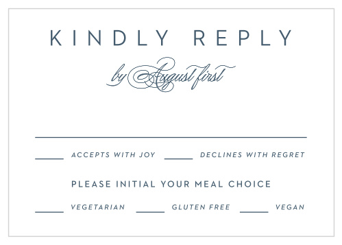 Opaque Love Response Cards