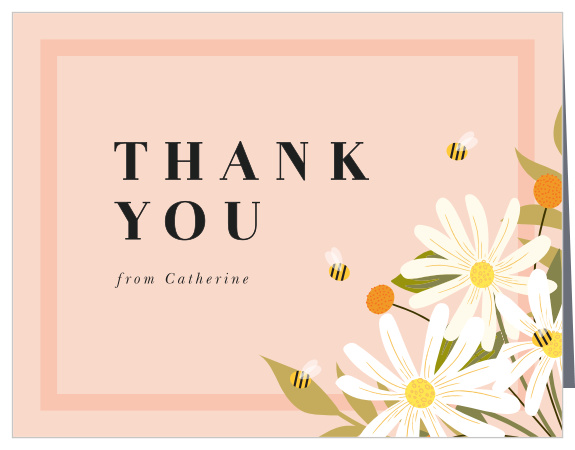Mom To Bee Baby Shower Thank You Cards