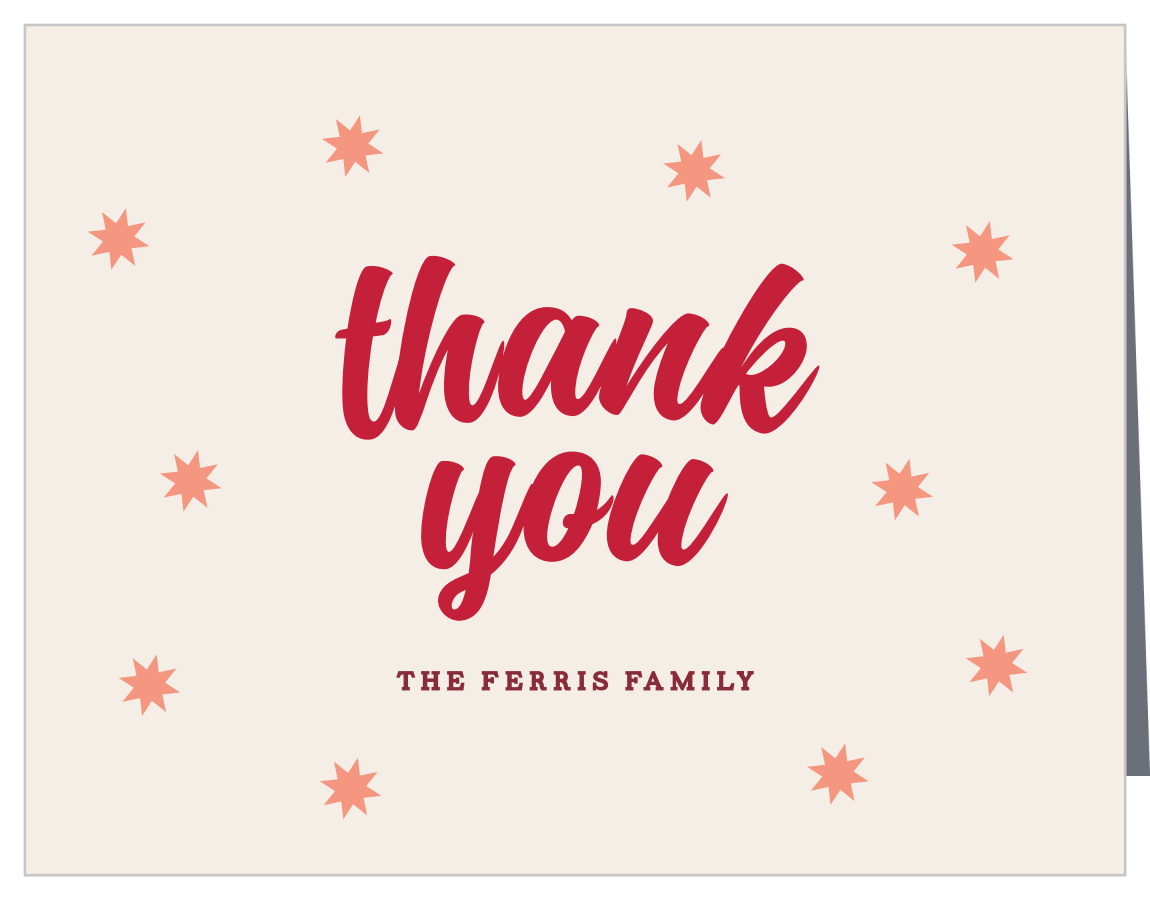 Rodeo Cowboy Baby Shower Thank You Cards