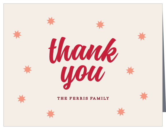 Rodeo Cowboy Baby Shower Thank You Cards