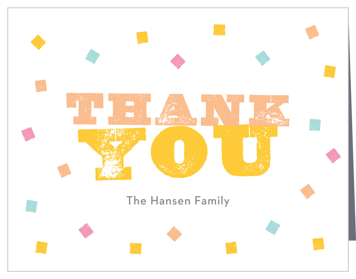 Safari Reveal Baby Shower Thank You Cards