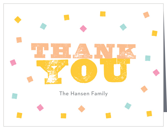 Safari Reveal Baby Shower Thank You Cards