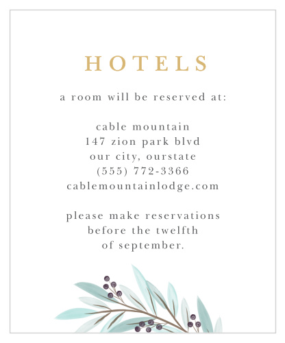 Geometric Union Accommodation Cards