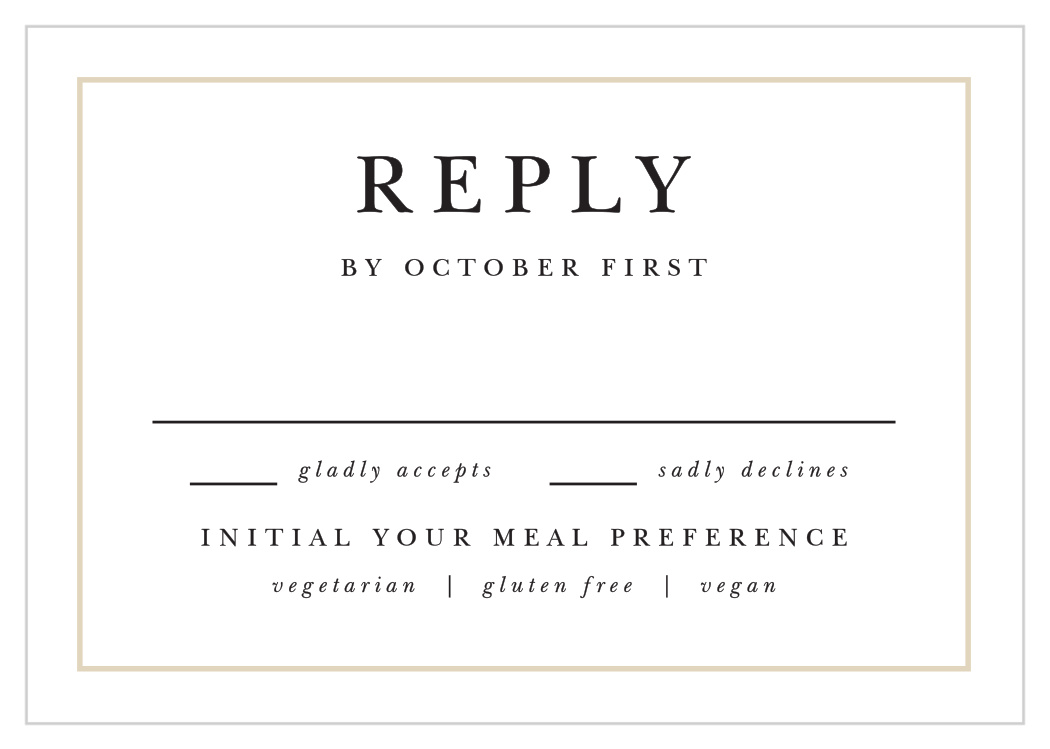 Forever Photo Response Cards
